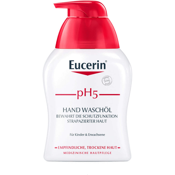 Eucerin pH5 Hand-Waschöl für empfindliche, trockene Haut, 250 ml Oil