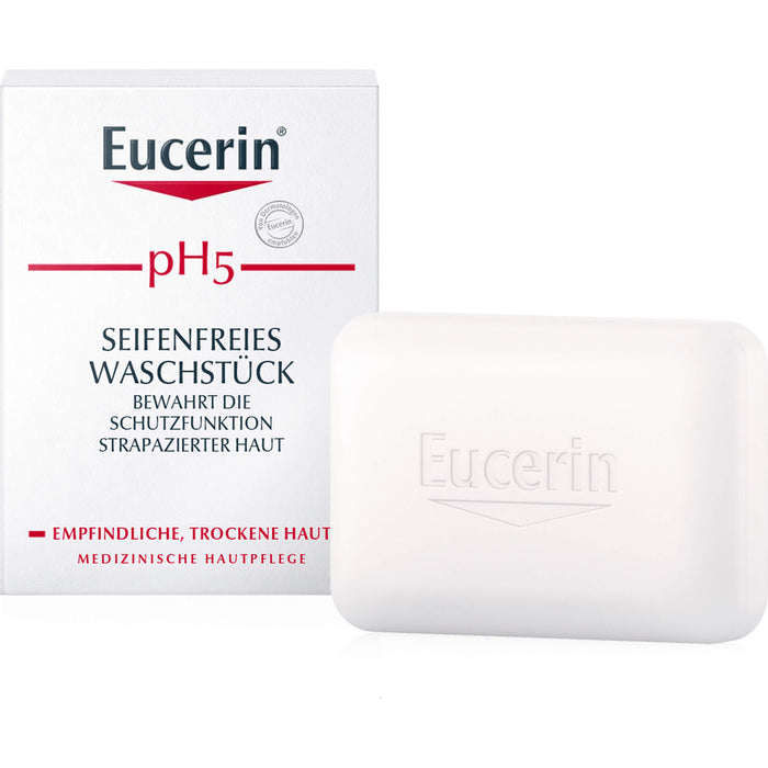 Eucerin pH5 seifenfreies Waschstück, 100 g soins du corps