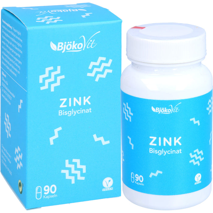 BjökoVit Zink Bisglycinat 25 mg Kapseln, 90 pc Capsules