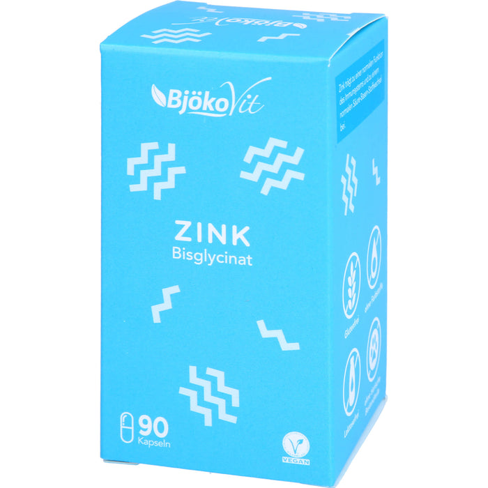 BjökoVit Zink Bisglycinat 25 mg Kapseln, 90 pcs. Capsules