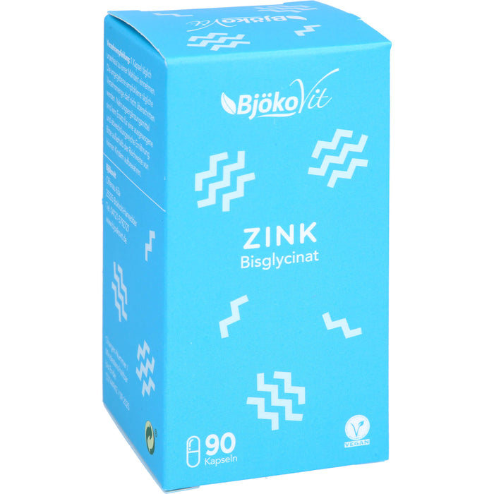 BjökoVit Zink Bisglycinat 25 mg Kapseln, 90 pcs. Capsules