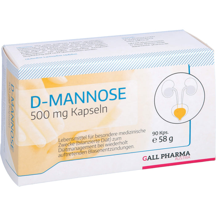 D Mannose 500mg Gph, 90 St KAP