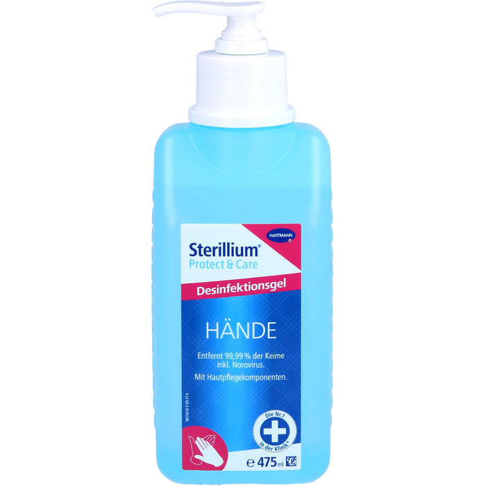 Sterillium Protect & Care Gel mit Pumpe, 475 ml Gel