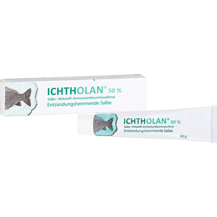 Ichtholan 50 % Eurim Salbe, 40 g Onguent