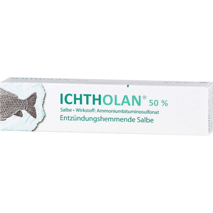 Ichtholan 50 % Eurim Salbe, 40 g Onguent