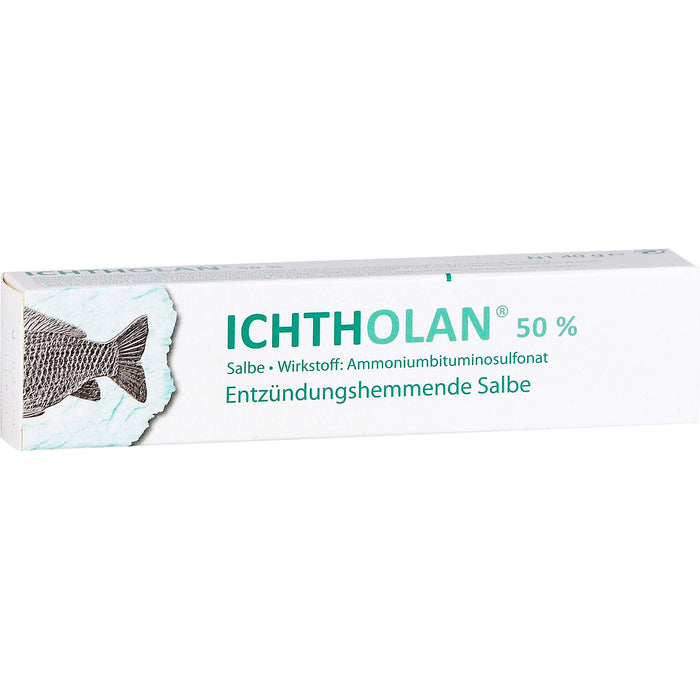 Ichtholan 50 % Eurim Salbe, 40 g Onguent