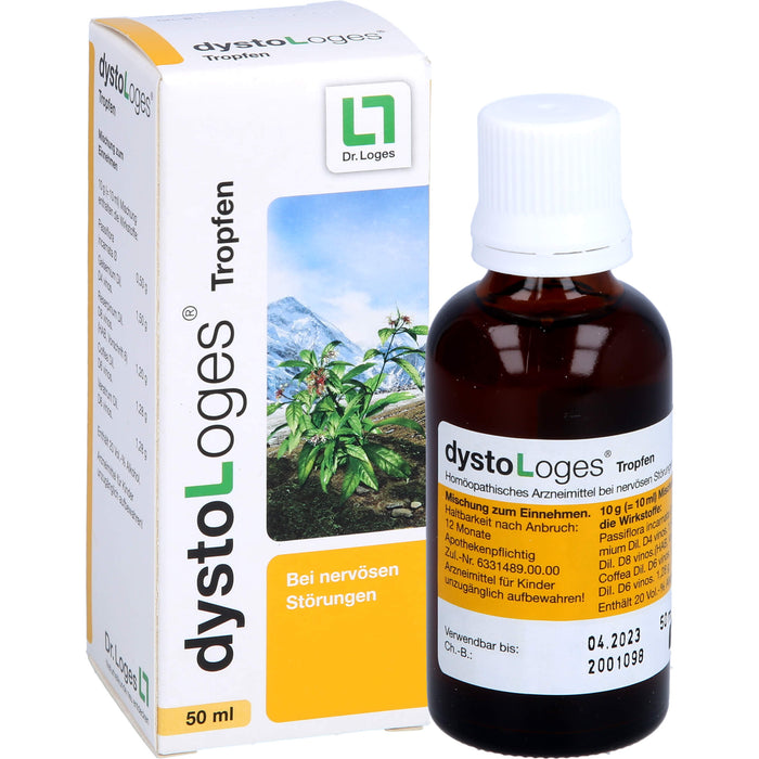 dystoLoges Tropfen bei nervösen Störungen, 50 ml Solution