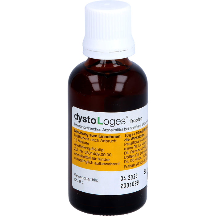 dystoLoges Tropfen bei nervösen Störungen, 50 ml Solution
