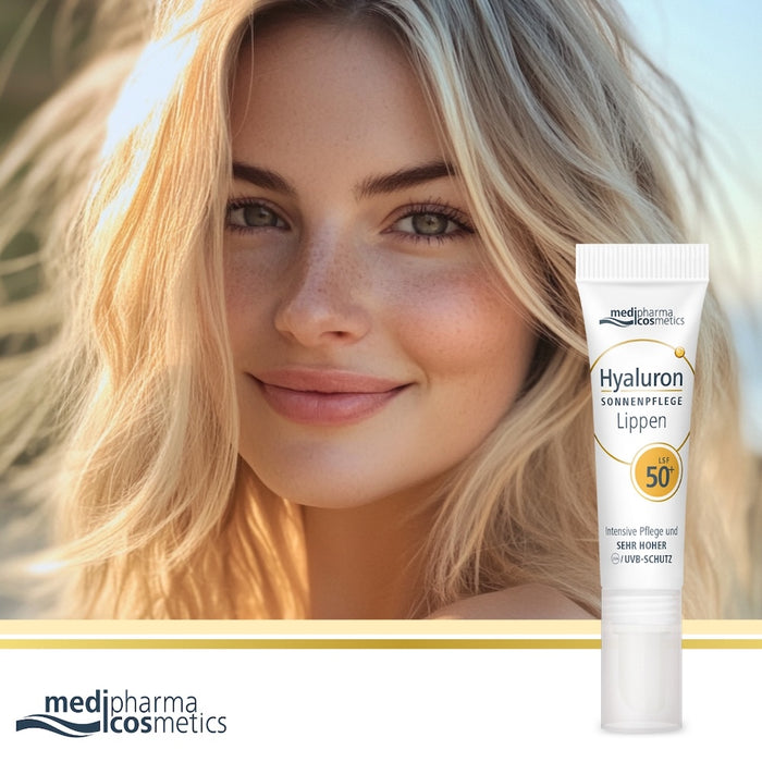 Hyaluron Sonnenpflege Lippen LSF 50+, 7 ml Cream