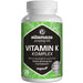 Vitamaze Vitamin K Komplex hochdosiert vegane Kapseln, 120 St. Kapseln