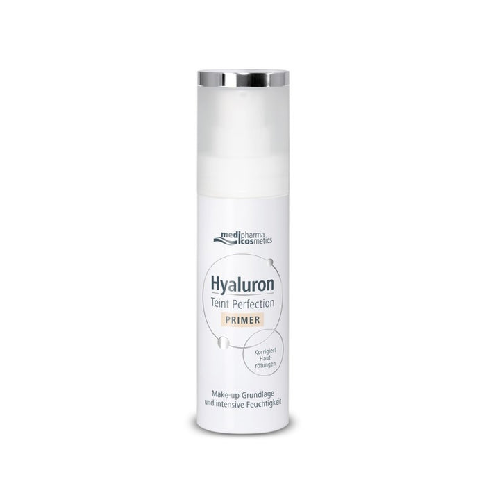Medipharma Cosmetics Hyaluron Teint Perfection Primer korrigiert Hautrötungen, 30 ml Lösung