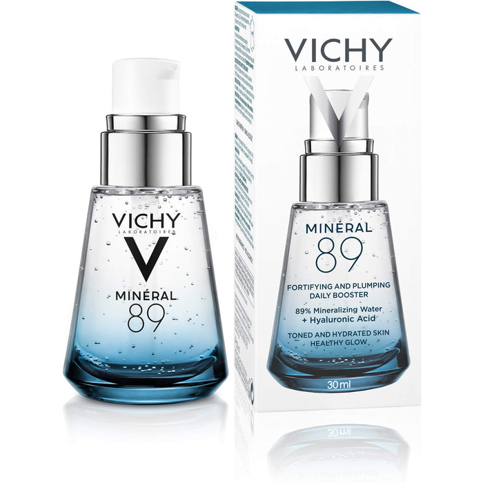 VICHY Minéral 89 Hyaluron Boost mit Sofort Effekt Elixier, 30 ml Lösung