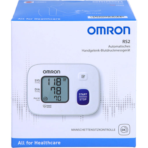 omron RS2 Automatisches Handgelenk-Blutdruckmessgerät, 1 St. Blutdruckmessgerät