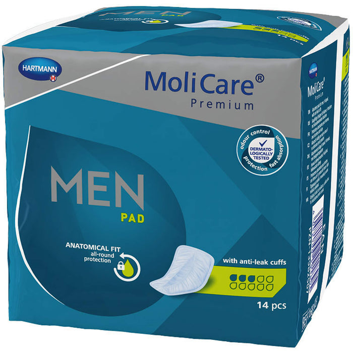 MoliCare Premium MEN PAD 3 Tropfen, 14 St
