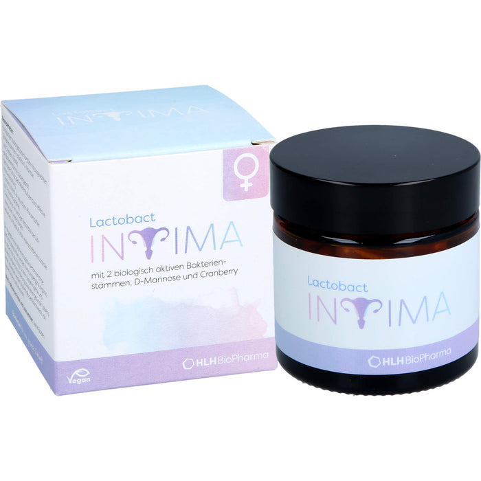 Lactobact INTIMA Kapseln bei Blasenentzündungen und Harnwegsinfekten sowie zur Stärkung der Intimflora, 30 pcs. Capsules