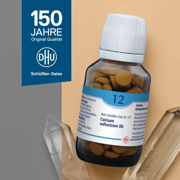 DHU Schüßler-Salz Nr. 12 Calcium sulfuricum D6, 900 pc Tablettes
