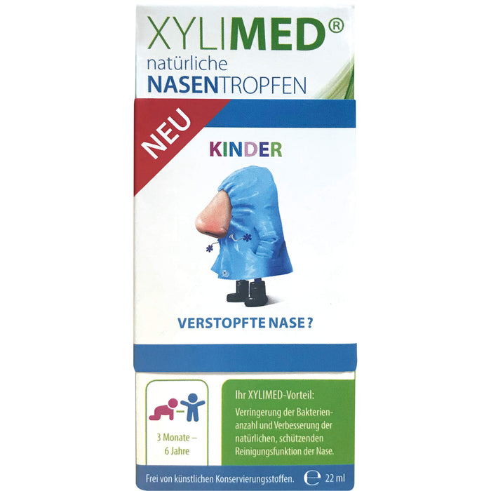 miradent Xylimed Kids Nasentropfen natürlich, 22 ml NTR