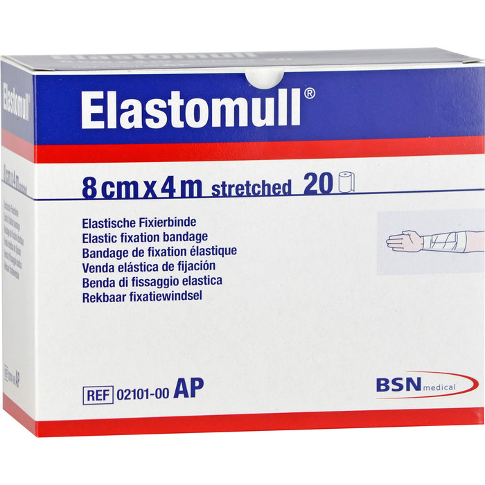 Elastomull 8cmx4m, 20 St BIN
