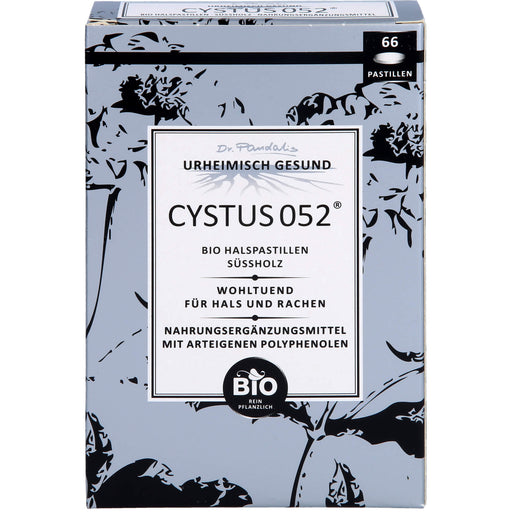 Cystus 052 Bio Halspastillen Süßholz, 32 g Pastillen
