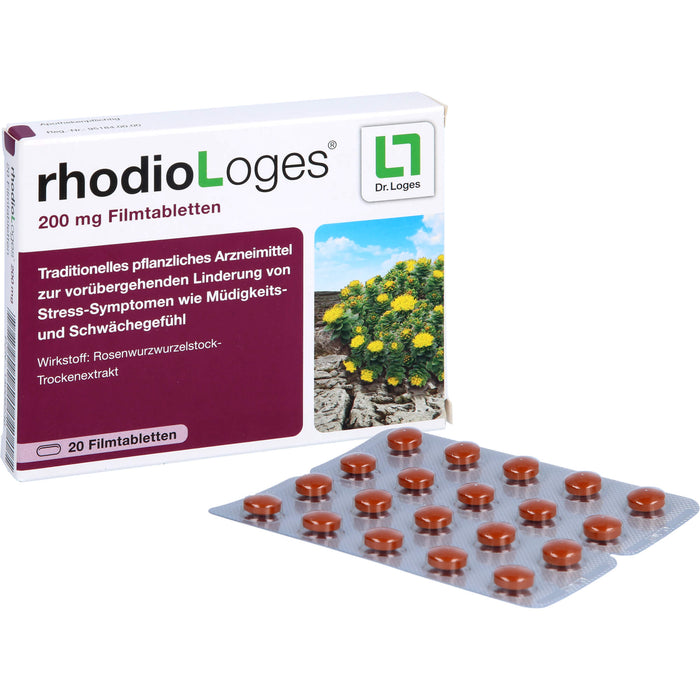 rhodioLoges 200 mg Filmtabletten, 20 pc Tablettes