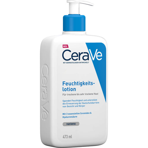 CeraVe Feuchtigkeitslotion für trockene bis sehr trockene Haut, 473 ml Lotion