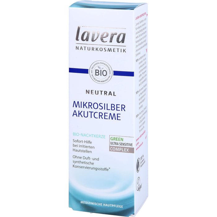 Lavera Neutral Mikrosilber Akutcreme, 75 ml Crème
