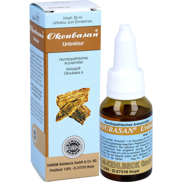 SANUM-KEHLBECK Okoubasan Urtinktur, 30 ml Solution