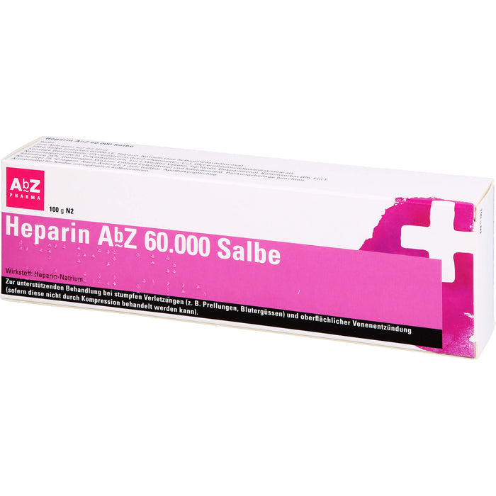 Heparin AbZ 60.000 Salbe, 100 g Ointment