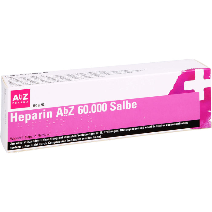 Heparin AbZ 60.000 Salbe, 100 g Ointment