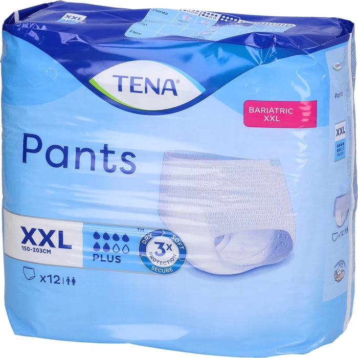 TENA Pants Bariatric Plus XXL bei Inkontinenz, 12 St. Windelhosen
