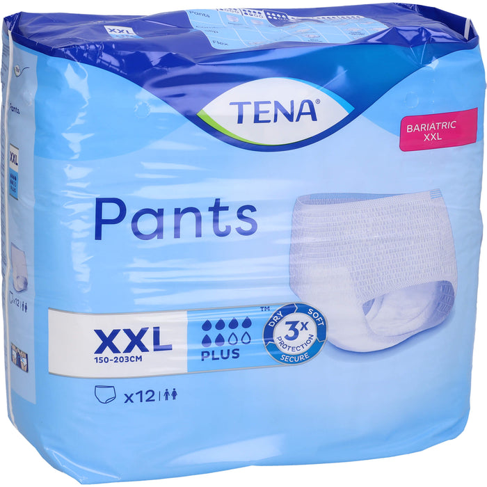TENA Pants Bariatric Plus XXL bei Inkontinenz, 12 St. Windelhosen