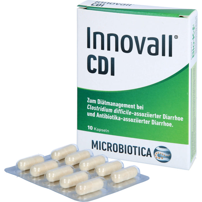 Innovall Microbiotic CDI Kapseln, 10 St. Kapseln