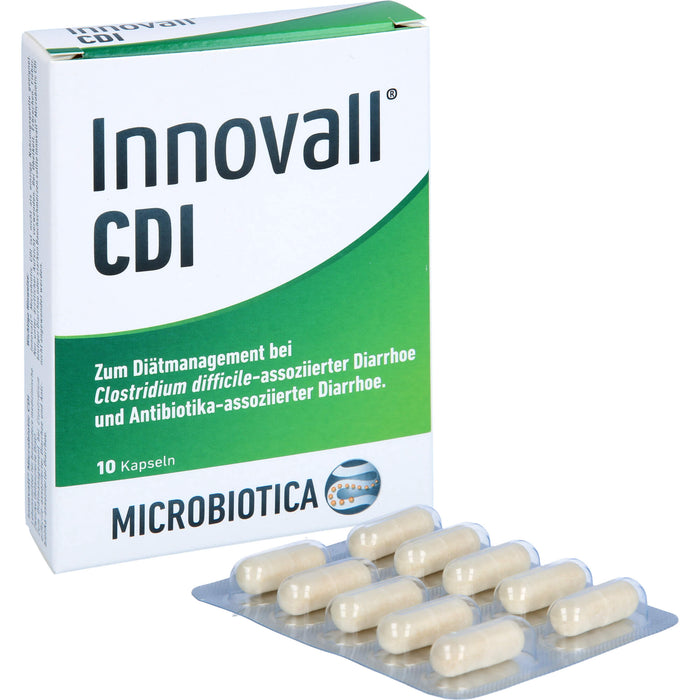 Innovall Microbiotic CDI Kapseln, 10 St. Kapseln