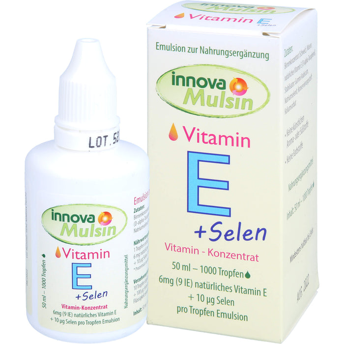 Innova Mulsin Vitamin E + Selen, 50 ml EMU