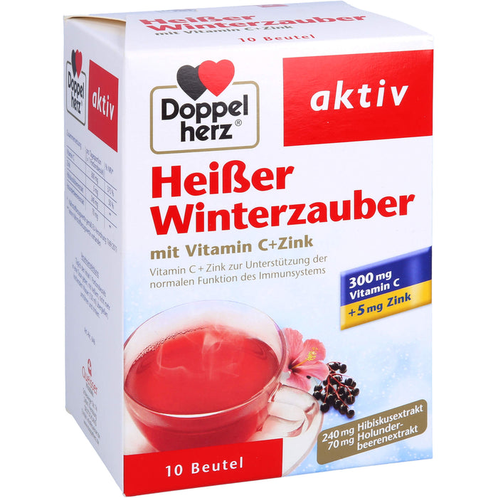 Doppelherz Heißer Winterzauber Beutel, 10 pc Sachets