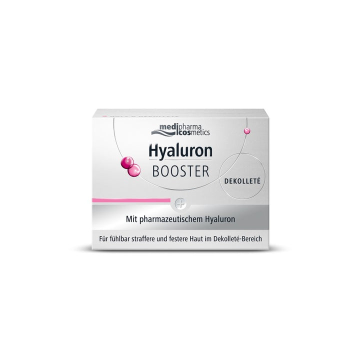 Medipharma Cosmetics Hyaluron Booster Dekollete für fühlbar straffere und festere Haut, 100 ml Gel
