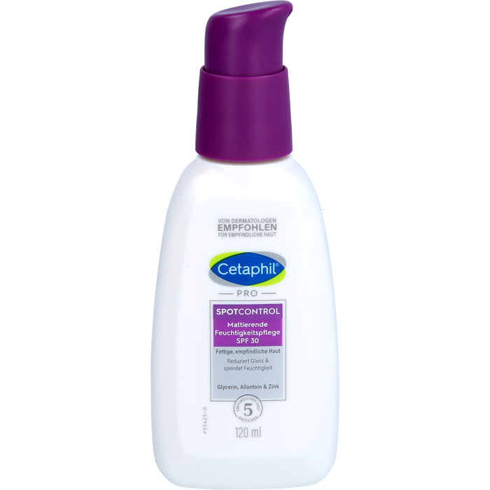 Cetaphil pro SpotControl mattierende Feuchtigkeitspflege SPF 30 für fettige Haut, 120 ml Creme