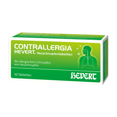 Contrallergia Hevert Heuschnupfentabletten, 50 St. Tabletten Hevert-Testen