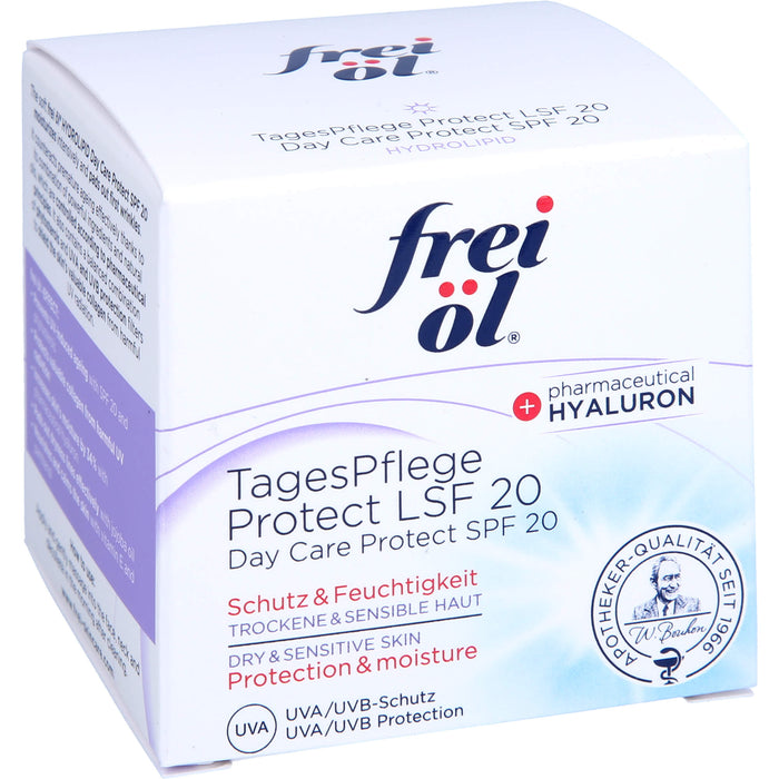 Frei Öl Hydrolipid Tagespflege Protect LSF20 Creme, 50 ml Lotion