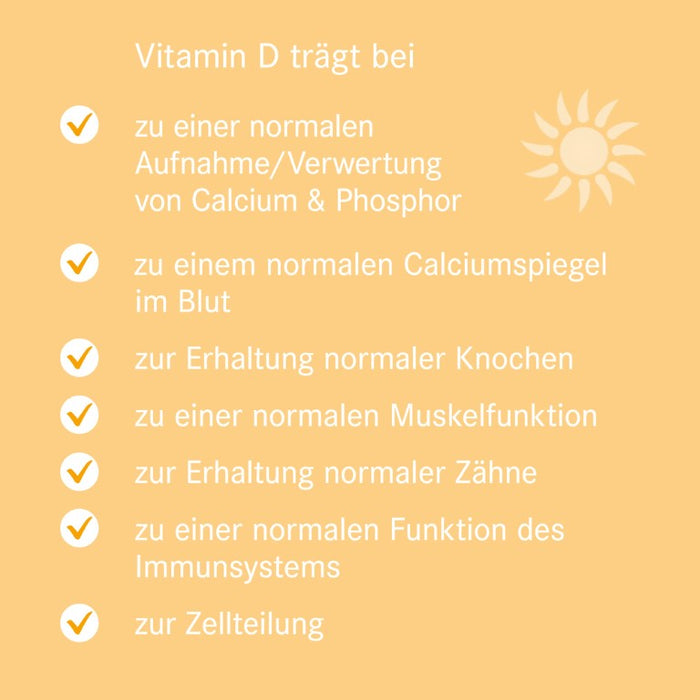 Vitapas D 5600 I.E. Wochendepot Kapseln zum Erhalt normaler Knochen, normaler Funktion der Muskeln und des Immunsystems, 30 pcs. Capsules