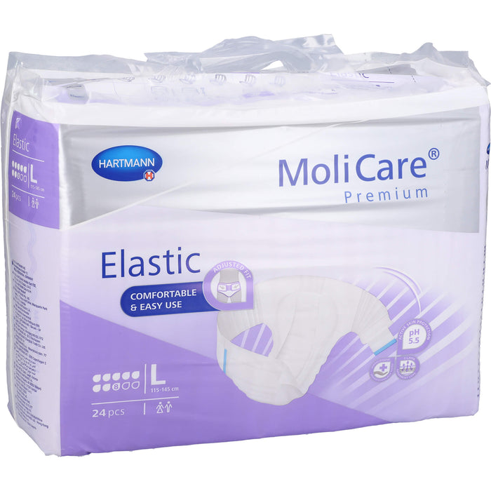 MoliCare Premium Elastic 8 Tropfen Größe L, 24 pcs. Nappy trousers