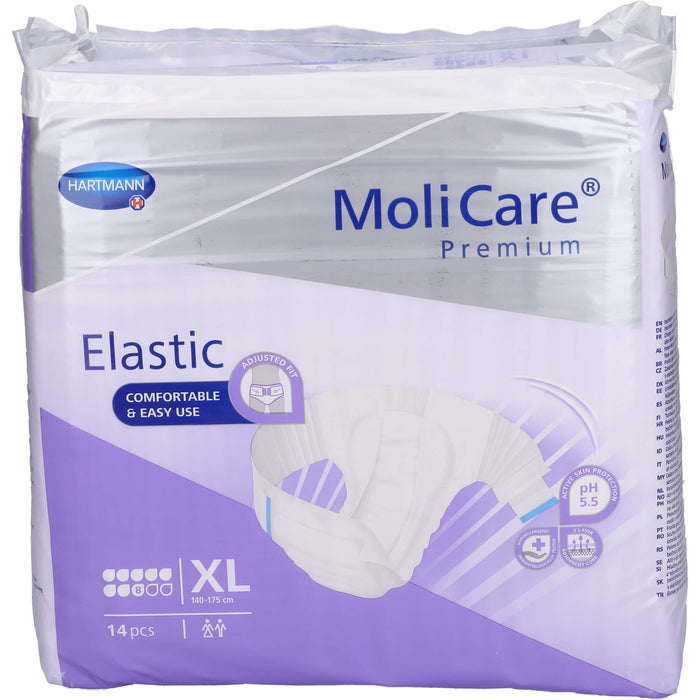 MoliCare Premium Elastic 8 Tropfen Gr. XL, 14 St 