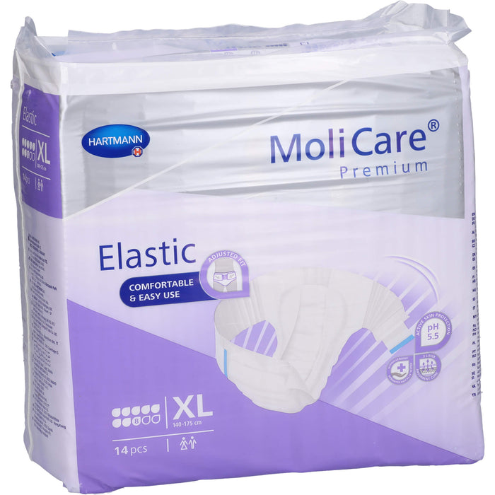 MoliCare Premium Elastic 8 Tropfen Gr. XL, 14 St