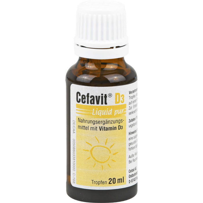 Cefavit D3 Liquid pur, 20 ml Solution