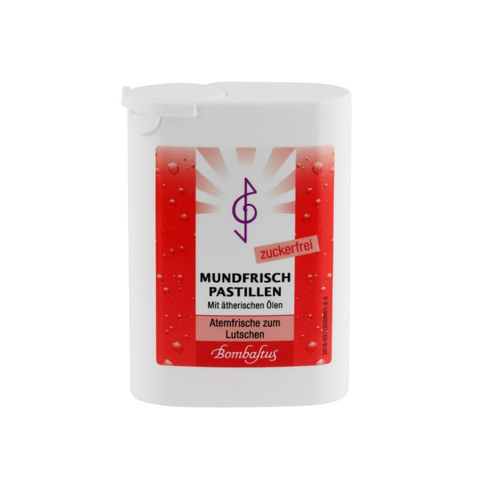 Bombastus Mundfrisch Pastillen zuckerfrei mit ätherischen Ölen, 35 g Pastillen