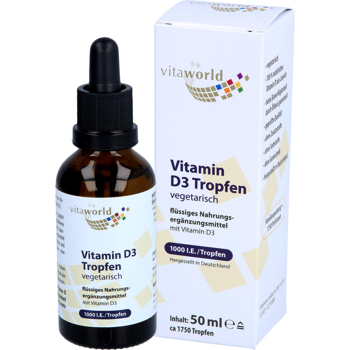 VITAMIN D 3 1000IE PRO TAg, 50 ml TEI