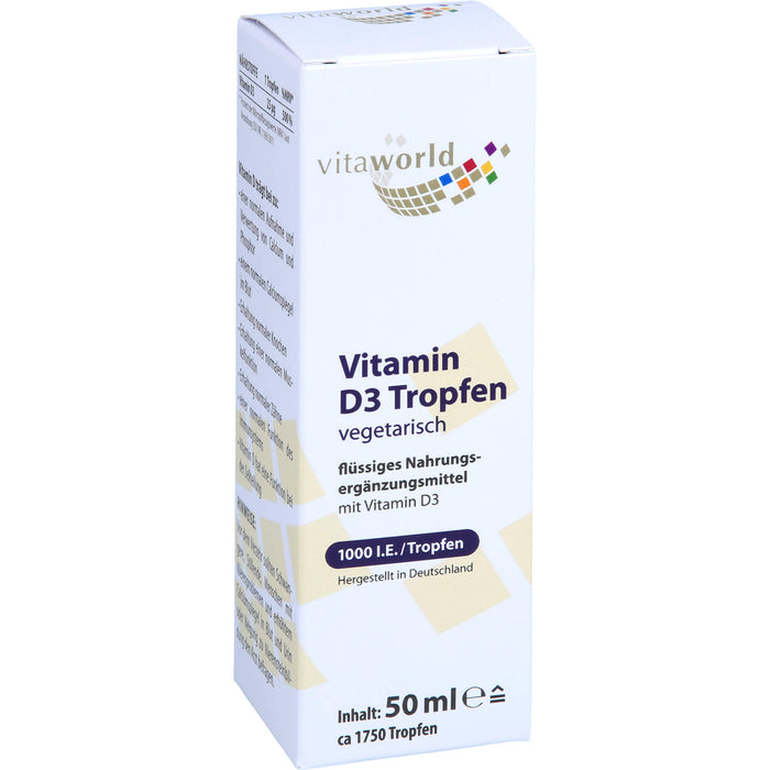 VITAMIN D 3 1000IE PRO TAg, 50 ml TEI