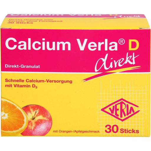 Calcium Verla D direkt Granulat, 30 St. Beutel
