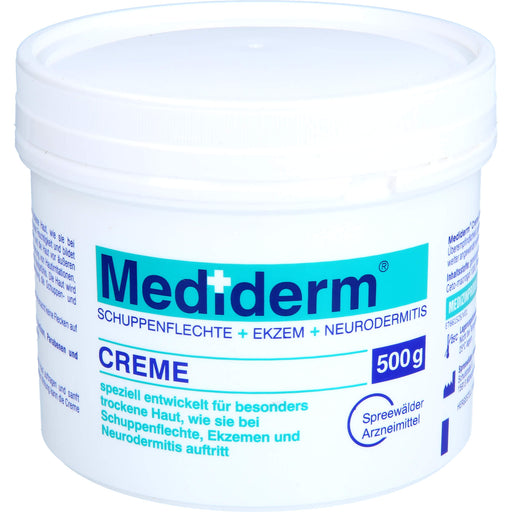 Mediderm Creme für besonders trockene Haut, 500 g Creme