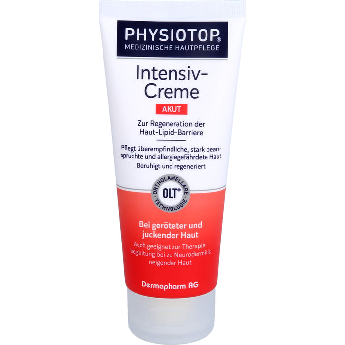 Physiotop Akut Intensiv-Creme zur Regeneration der Haut-Lipid-Barriere, 100 ml Crème
